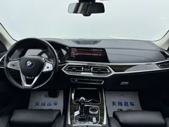 2022 BMW X7 3.0T US Spec, чёрный — фото 9