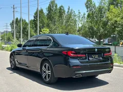 2021 BMW 5 Series 5 530Li, чёрный — фото 7