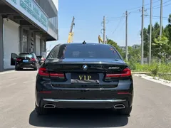 2021 BMW 5 Series 5 530Li, чёрный — фото 8