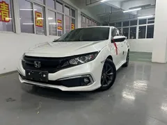 2019 Honda Civic 180TURBO CVT VI, белый — фото 1