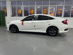 2019 Honda Civic 180TURBO CVT VI, белый — фото 9