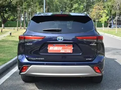 2022 Toyota Highlander Hybrid 2.5L 4WD Premium 7, синий — фото 5