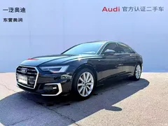2023 Audi A6L 45 TFSI Premium Dynamic Type, чёрный — фото 1