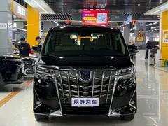 2021 Toyota Alphard Hybrid 2.5L Luxury, чёрный — фото 2