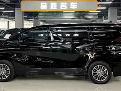 2021 Toyota Alphard Hybrid 2.5L Luxury, чёрный — фото 4