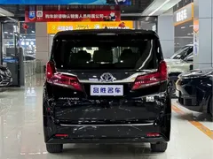 2021 Toyota Alphard Hybrid 2.5L Luxury, чёрный — фото 5
