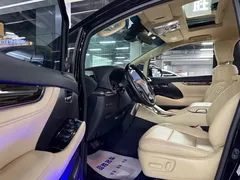 2021 Toyota Alphard Hybrid 2.5L Luxury, чёрный — фото 7