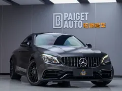 2021 Mercedes-Benz C-Class AMG C 63, чёрный — фото 2