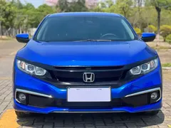 2019 Honda Civic 220TURBO CVT V, синий — фото 2