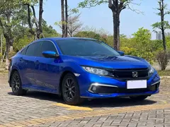 2019 Honda Civic 220TURBO CVT V, синий — фото 3