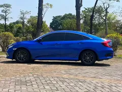 2019 Honda Civic 220TURBO CVT V, синий — фото 14