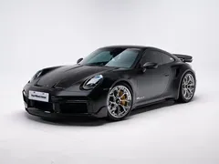2022 Porsche 911 Turbo S 3.7T, чёрный — фото 1