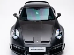 2022 Porsche 911 Turbo S 3.7T, чёрный — фото 2