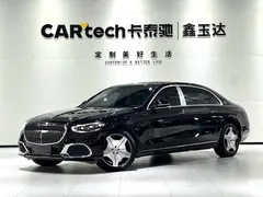 2023 Mercedes-Benz Maybach S-Class S 480 4MATIC, чёрный — фото 1