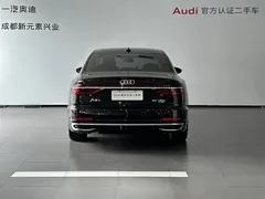 2023 Audi A8L 50 TFSI quattro, чёрный — фото 5