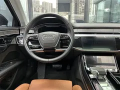 2023 Audi A8L 50 TFSI quattro, чёрный — фото 11
