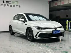 2023 Volkswagen Golf modified 280TSI DSG R-Line Lite, белый — фото 3