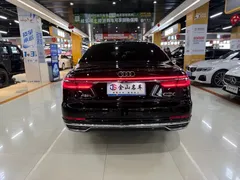 2021 Audi A8L 50 TFSI quattro Comfort, чёрный — фото 13