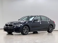 2022 BMW 3 Series 3 325Li M, синий — фото 1