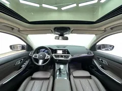2022 BMW 3 Series 3 325Li M, синий — фото 5