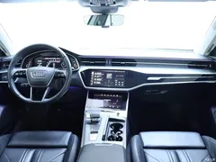 2022 Audi A7 45 TFSI Premium Selection, синий — фото 13