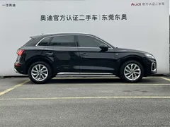 2022 Audi Q5L 40T, чёрный — фото 3