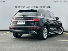 2022 Audi Q5L 40T, чёрный — фото 4