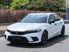 2023 Honda Civic HATCHBACK 240TURBO CVT, белый — фото 2