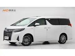 2021 Toyota Alphard Hybrid 2.5L Luxury, белый — фото 1