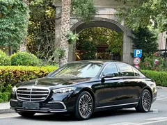 2023 Mercedes-Benz S-Class S 450 e L, чёрный — фото 1