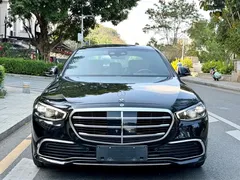 2023 Mercedes-Benz S-Class S 450 e L, чёрный — фото 2