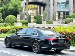 2023 Mercedes-Benz S-Class S 450 e L, чёрный — фото 4
