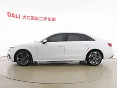 2022 Audi A4L 40 TFSI, белый — фото 4