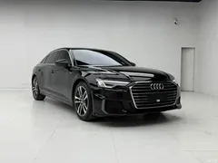 2021 Audi A6L 40 TFSI, чёрный — фото 3