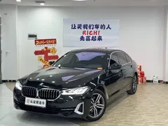 2023 BMW 5 Series 530Li Leading Luxury Package, чёрный — фото 1