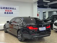 2023 BMW 5 Series 530Li Leading Luxury Package, чёрный — фото 23