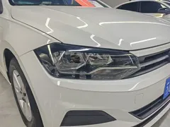 2019 Volkswagen Polo Plus 1.5L AT, белый — фото 16
