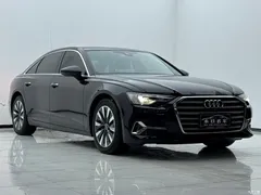 2023 Audi A6L modified 45 TFSI Premium model, чёрный — фото 2