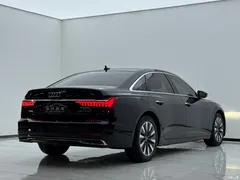 2023 Audi A6L modified 45 TFSI Premium model, чёрный — фото 4