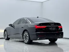 2023 Audi A6L modified 45 TFSI Premium model, чёрный — фото 5