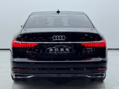 2023 Audi A6L modified 45 TFSI Premium model, чёрный — фото 6