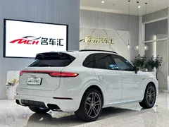 2023 Porsche Cayenne E-Hybrid 2.0T PHEV Platinum, белый — фото 3