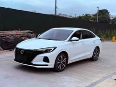 2022 Changan Eado PLUS 1.4T GDI DCT Flagship, белый — фото 1