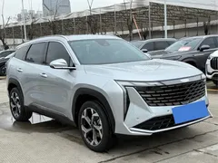 2023 Geely Atlas 1.5TD DCT, синий — фото 3