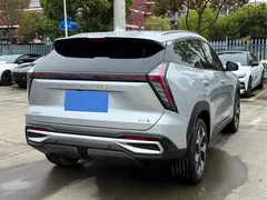 2023 Geely Atlas 1.5TD DCT, синий — фото 6