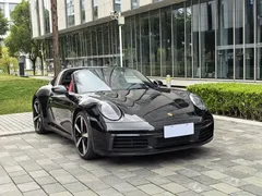 2020 Porsche 911 Targa 4 3.0T, чёрный — фото 3