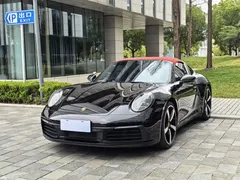 2020 Porsche 911 Targa 4 3.0T, чёрный — фото 4