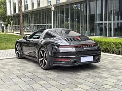 2020 Porsche 911 Targa 4 3.0T, чёрный — фото 48
