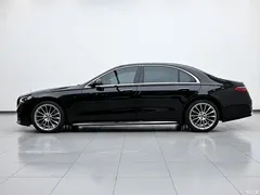 2021 Mercedes-Benz S-Class S 450 L 4MATIC, чёрный — фото 5