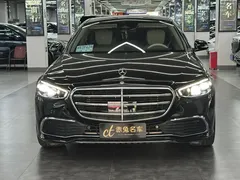 2022 Mercedes-Benz S-Class S 400 L, чёрный — фото 2